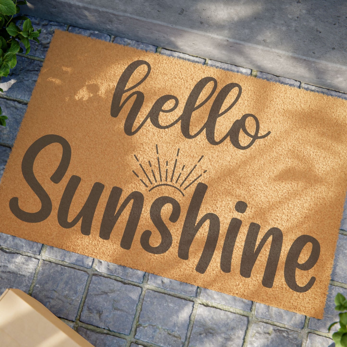 'Hello Sunshine' - Doormat