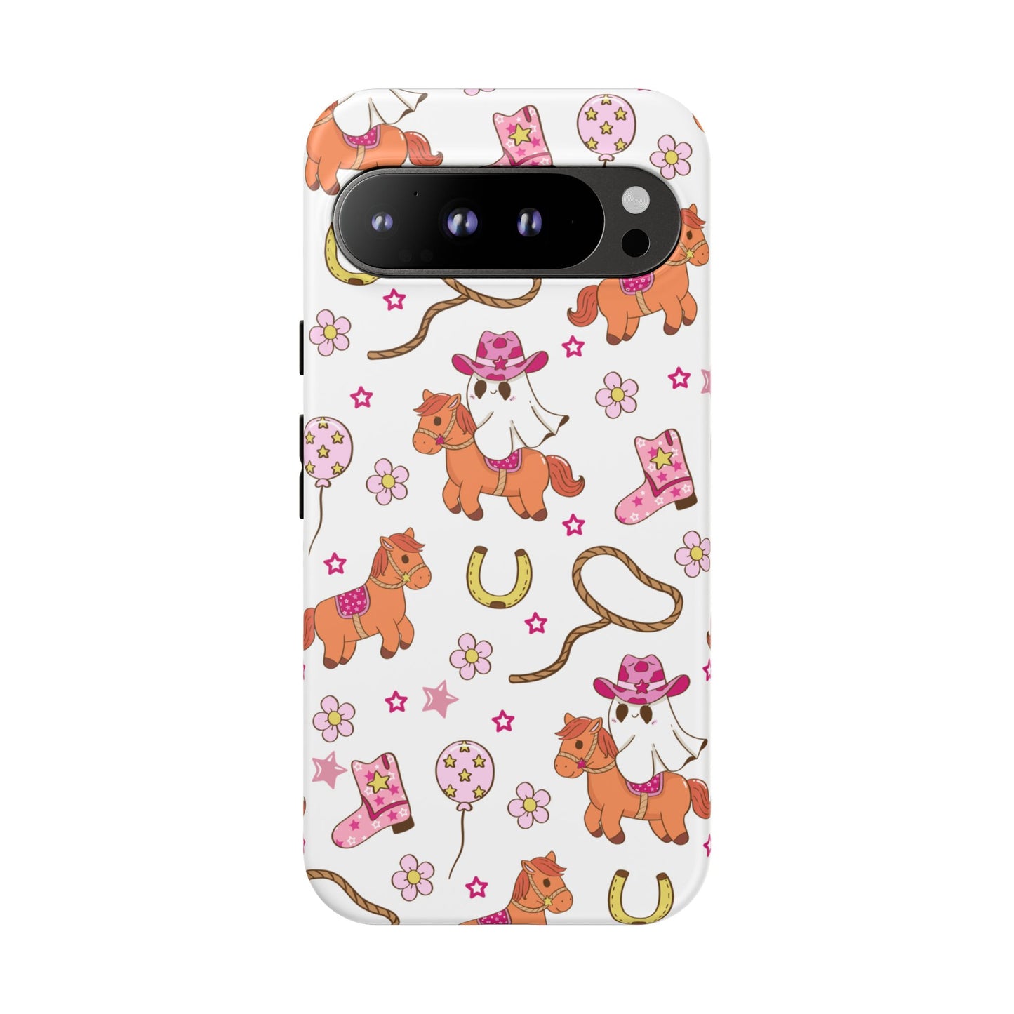 'Cowgirl Ghost Pony' - Google Pixel Phone Case