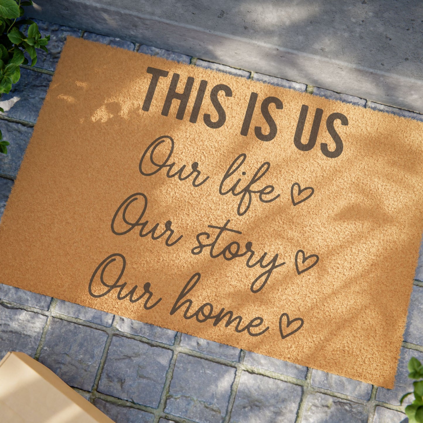 'This Is Us: Our Life, Our Story, Our Home' - Doormat
