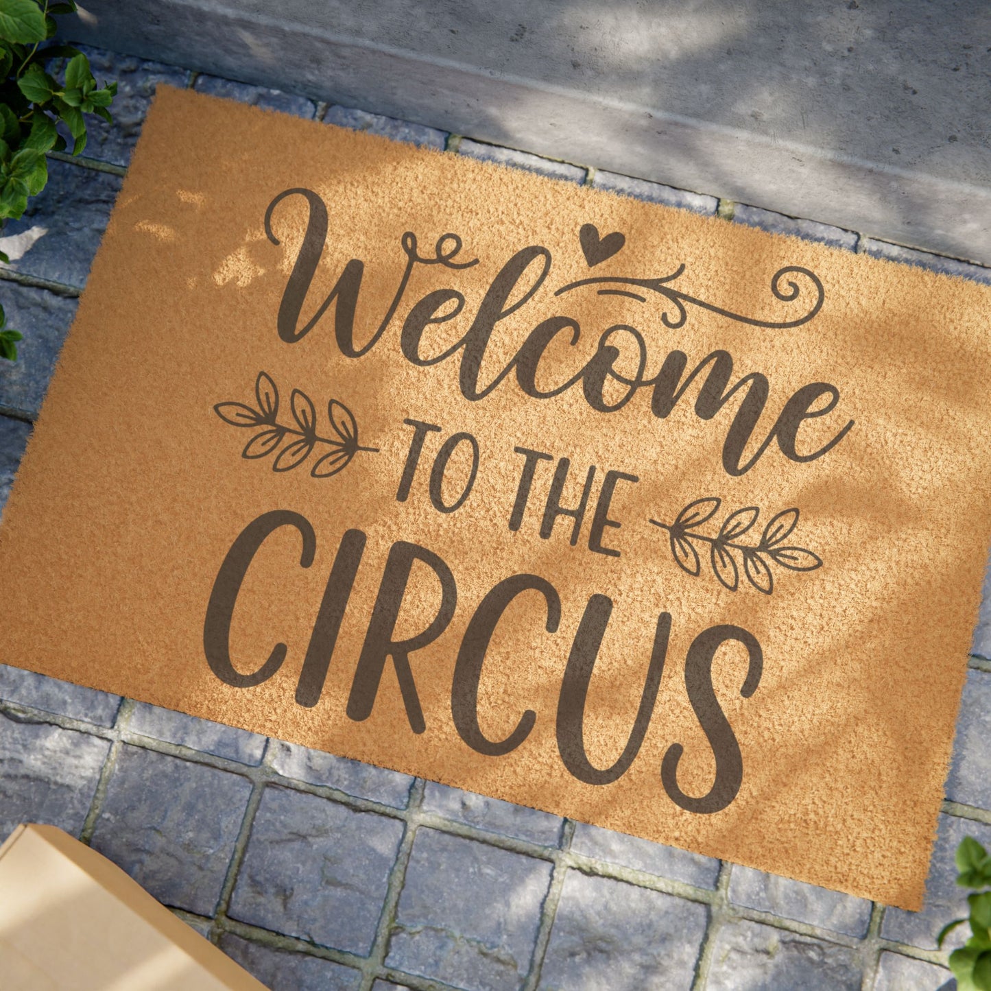 'Welcome to the Circus' - Doormat