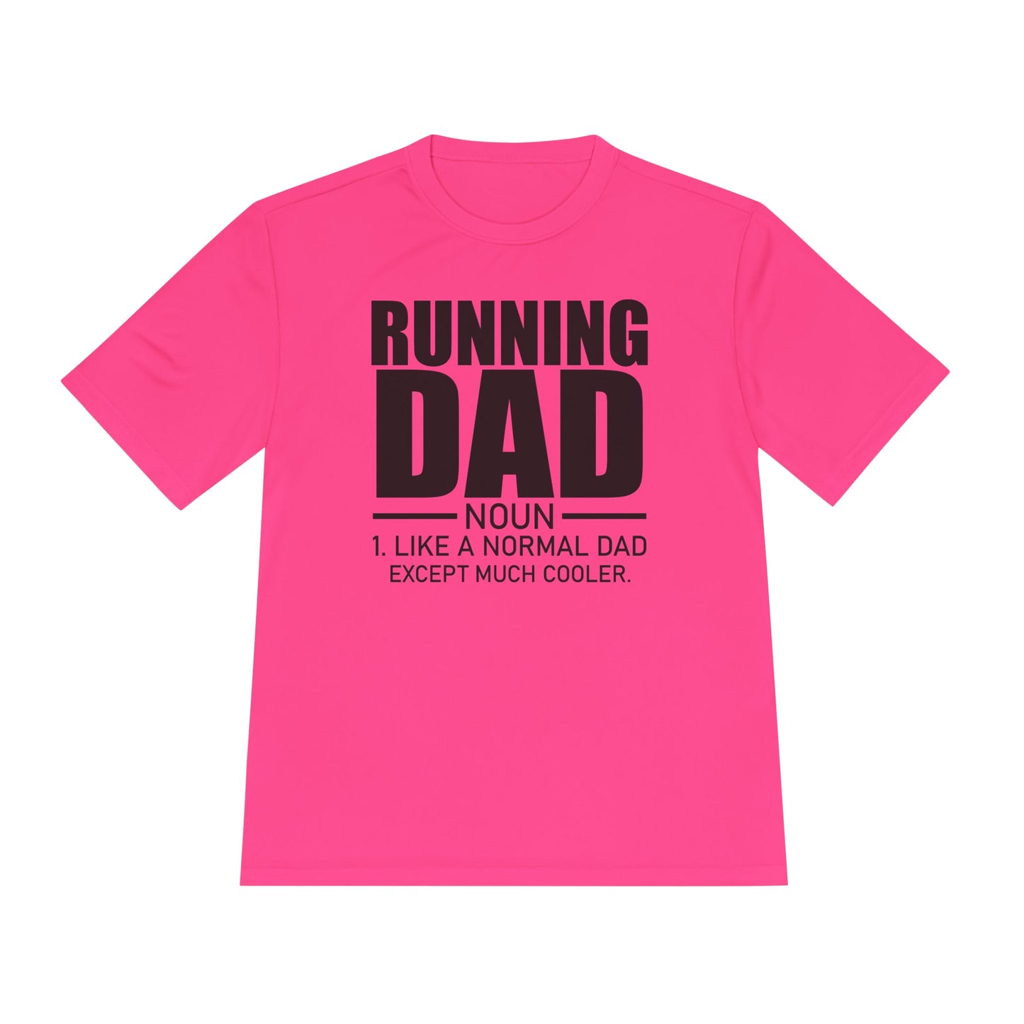 'Running Dad: Noun' - Moisture Wicking Tee
