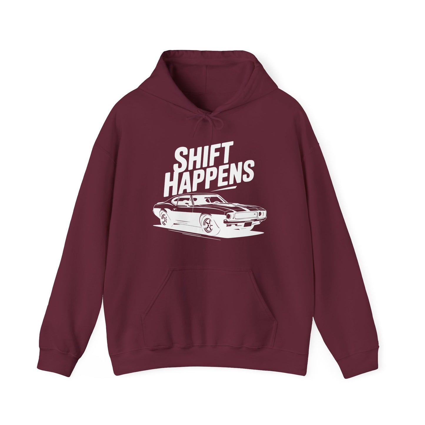'Shift Happens' - Muscle Car Hoodie