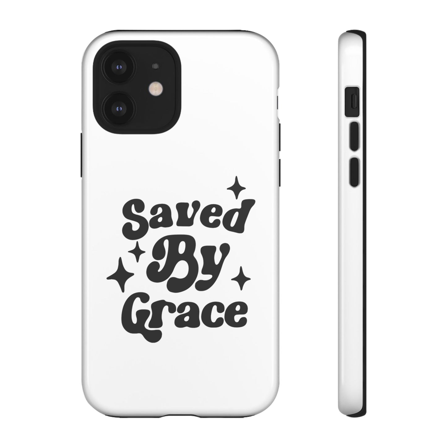 'Saved By Grace' - iPhone Case