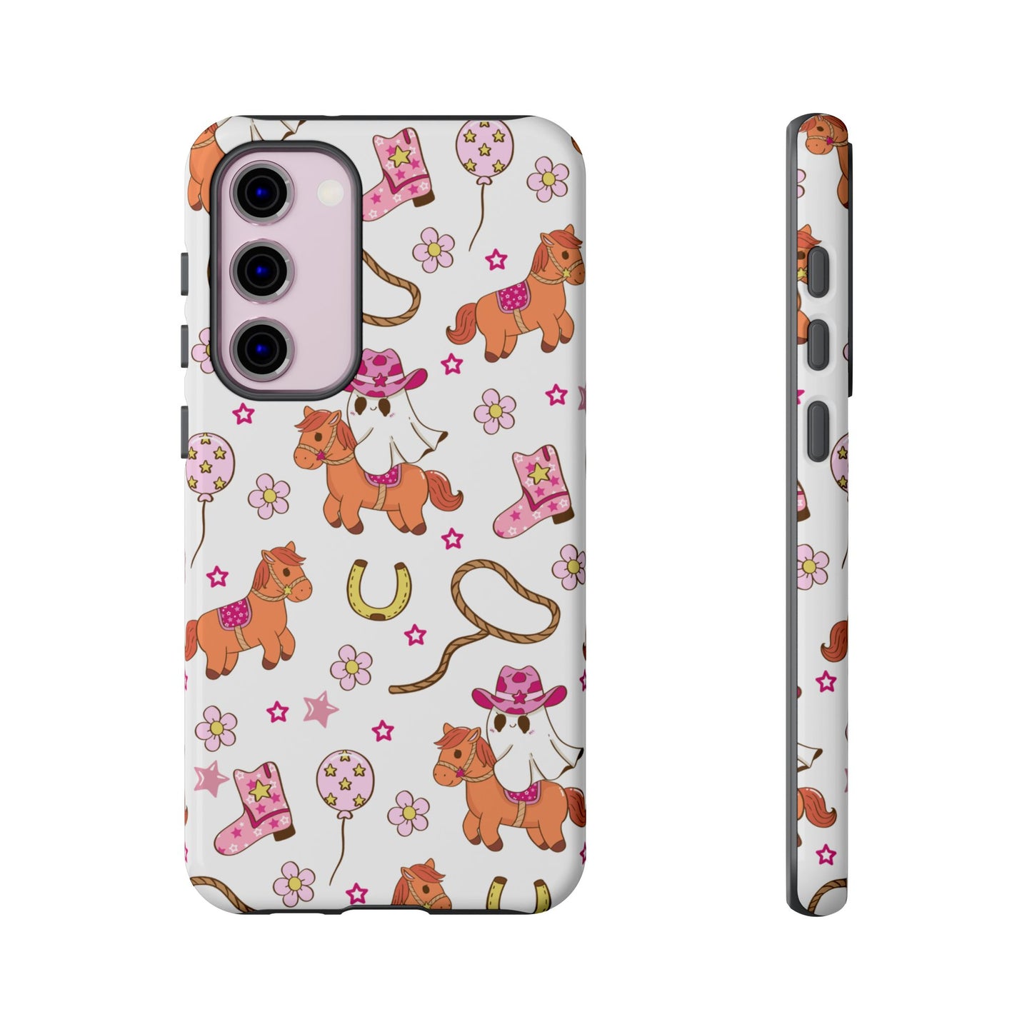 'Cowgirl Ghost Pony' -  Samsung Phone Case