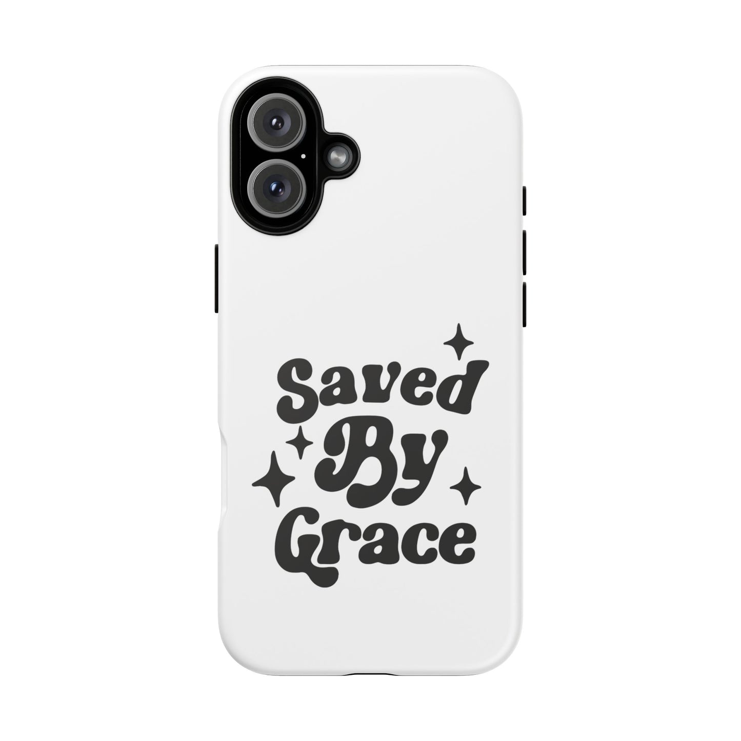 'Saved By Grace' - iPhone Case