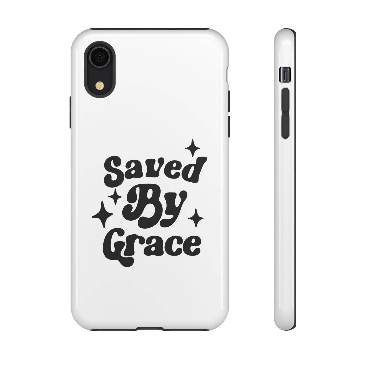 'Saved By Grace' - iPhone Case