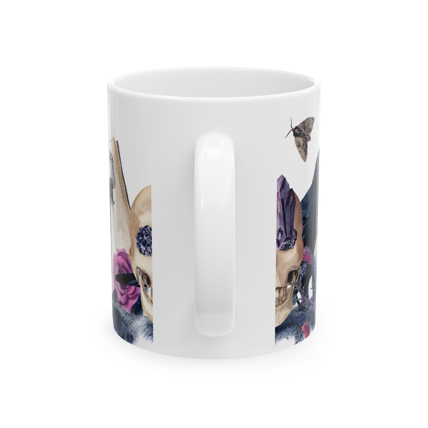'Mystic Skull' - Ceramic Mug