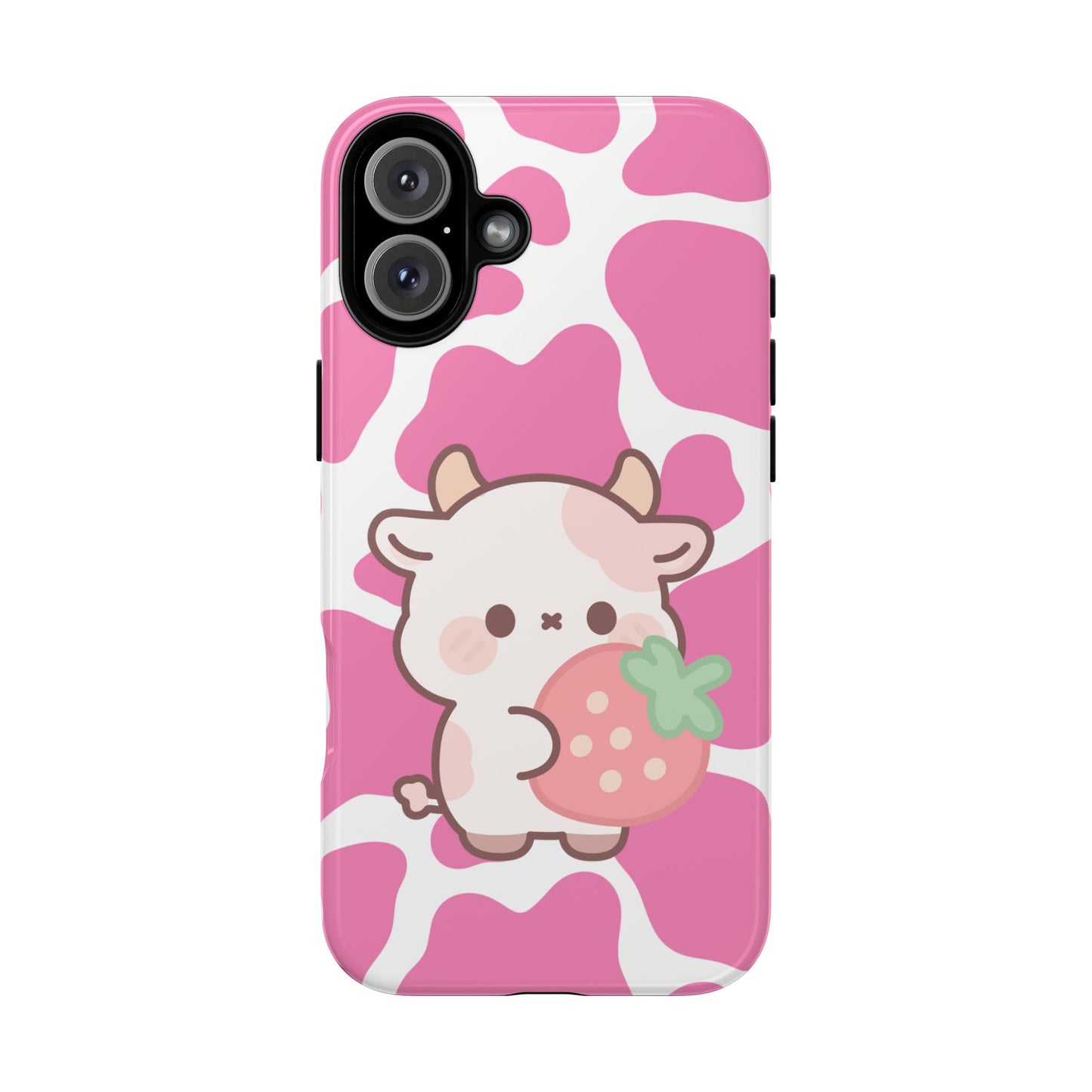 'Kawaii Pink Cow'- Samsung Case