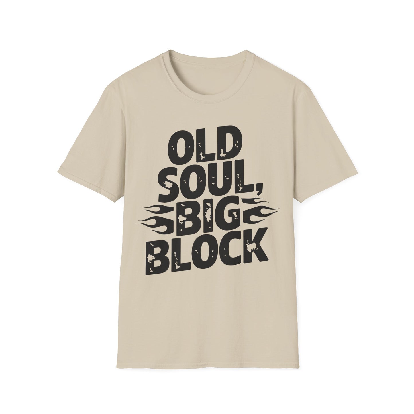 'Old Soul Big Block' - Muscle Car T-shirt
