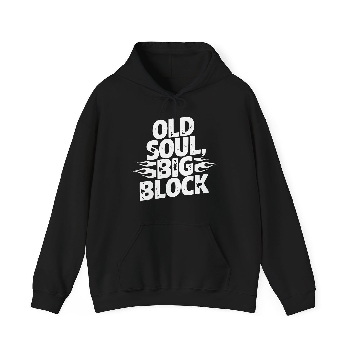 'Old Soul Big Block' - Muscle Car Hoodie