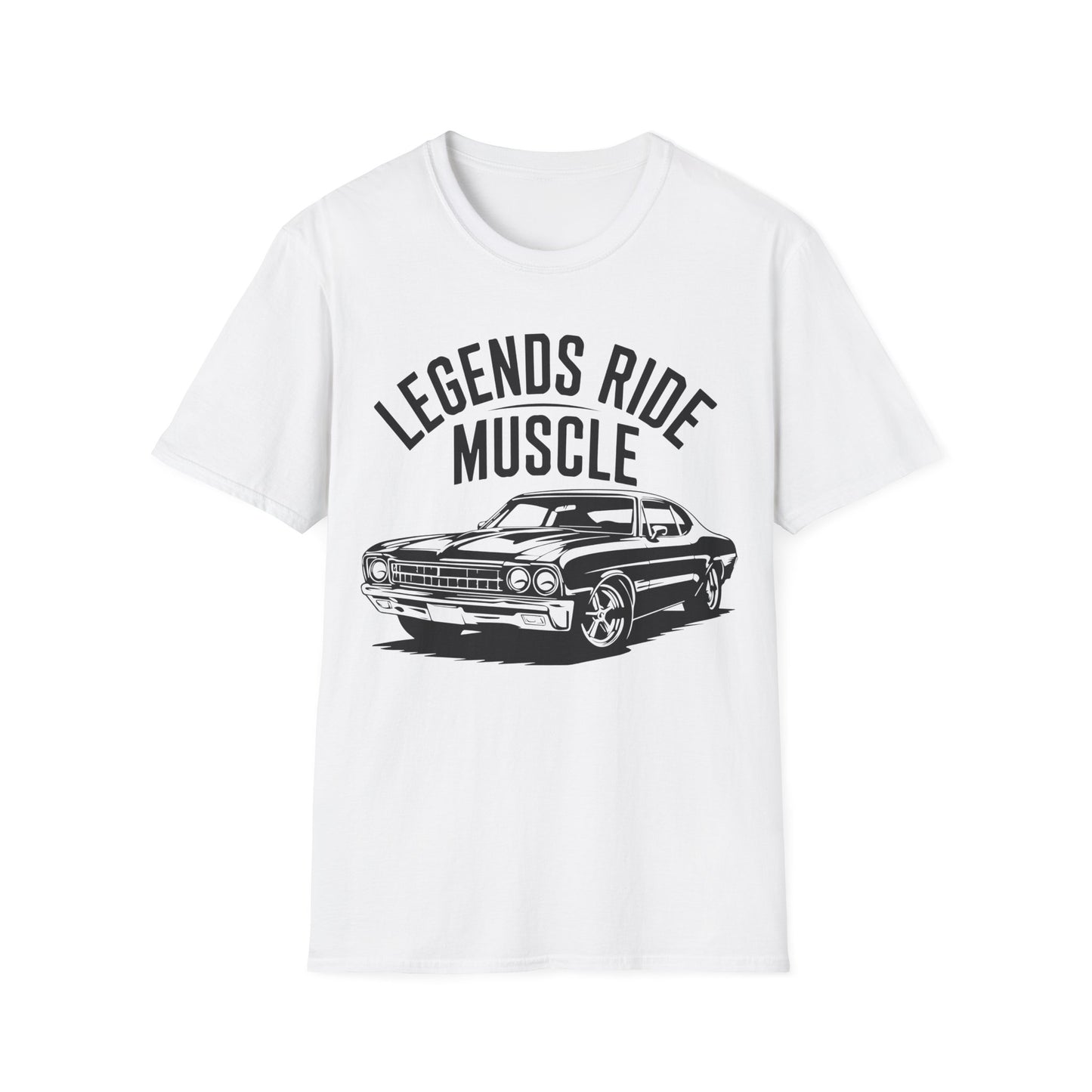 'Legends Ride Muscle' - Muscle Car T-Shirt