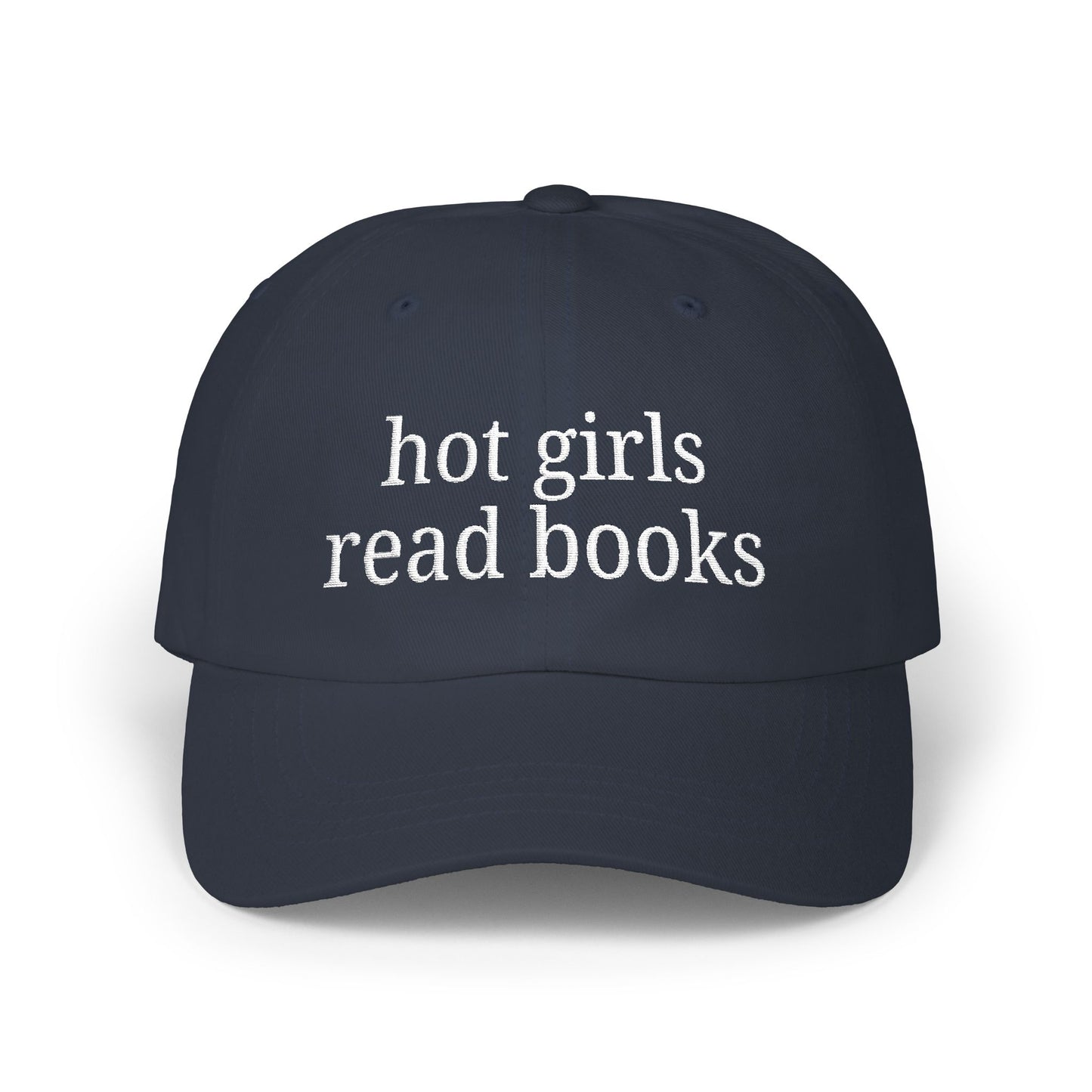 'Hot Girls Read Books' - Classic Cap