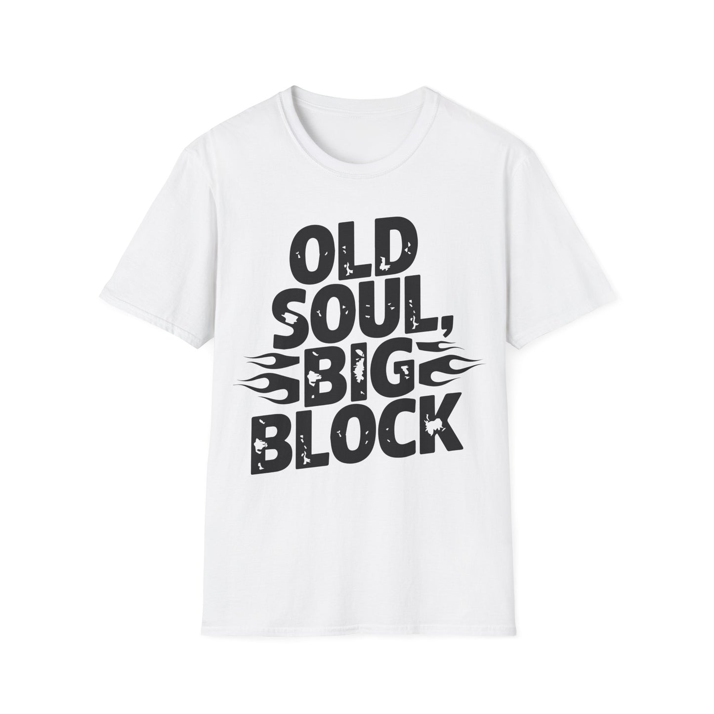 'Old Soul Big Block' - Muscle Car T-shirt
