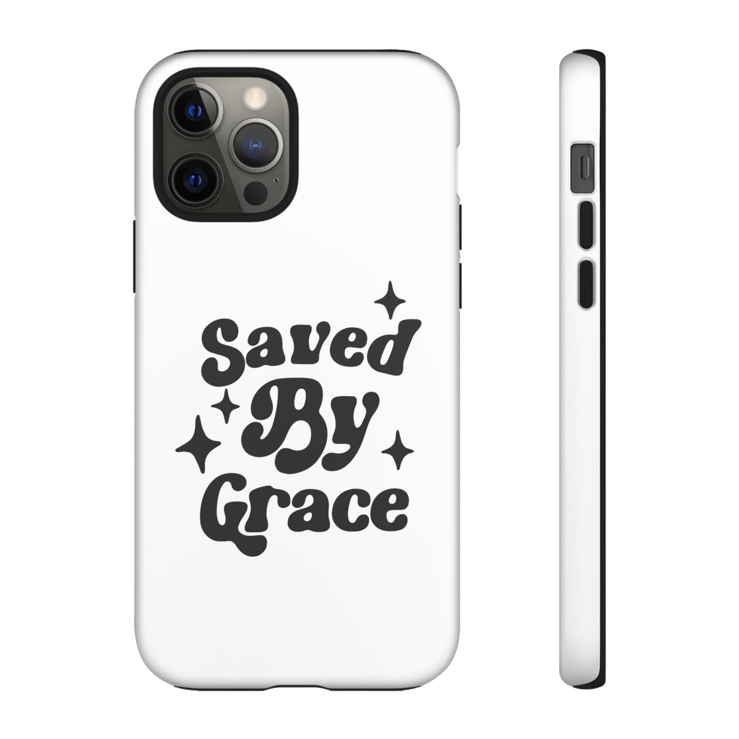 'Saved By Grace' - iPhone Case