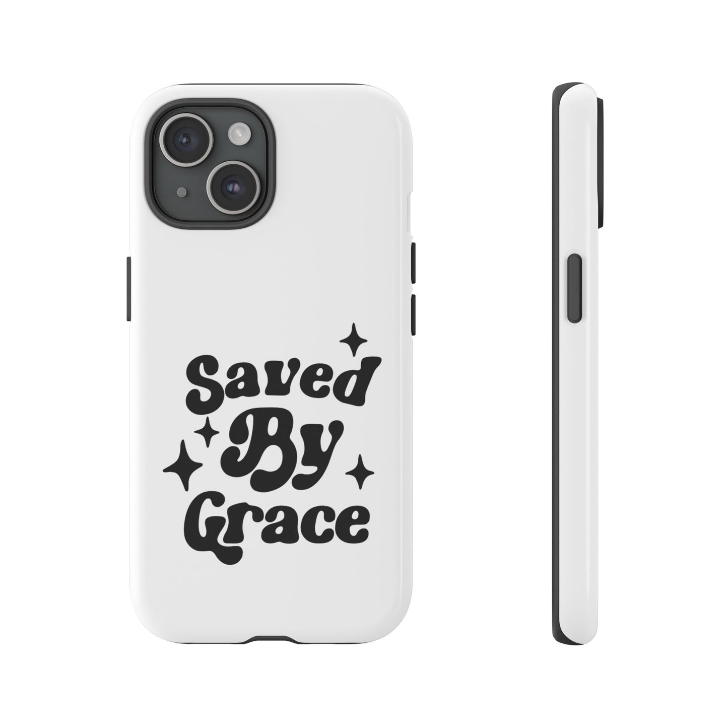 'Saved By Grace' - iPhone Case