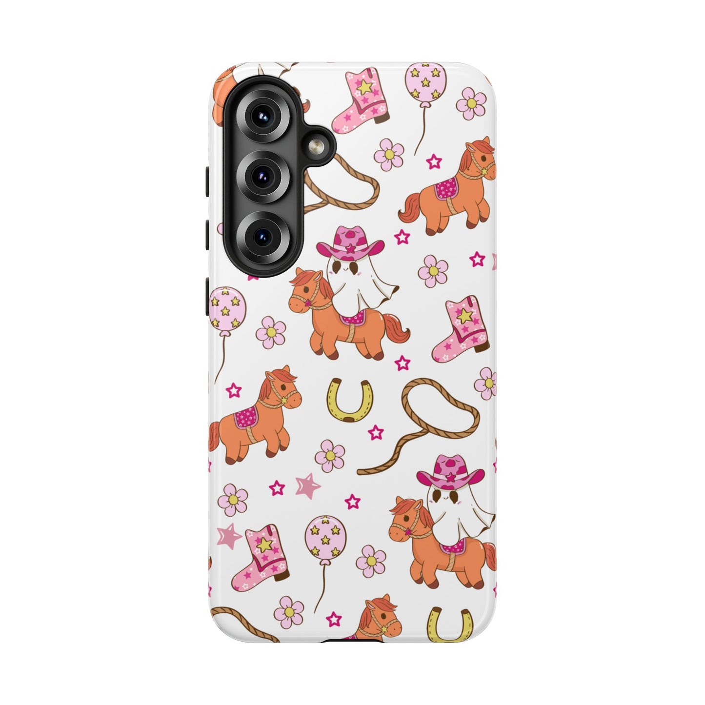 'Cowgirl Ghost Pony' -  Samsung Phone Case