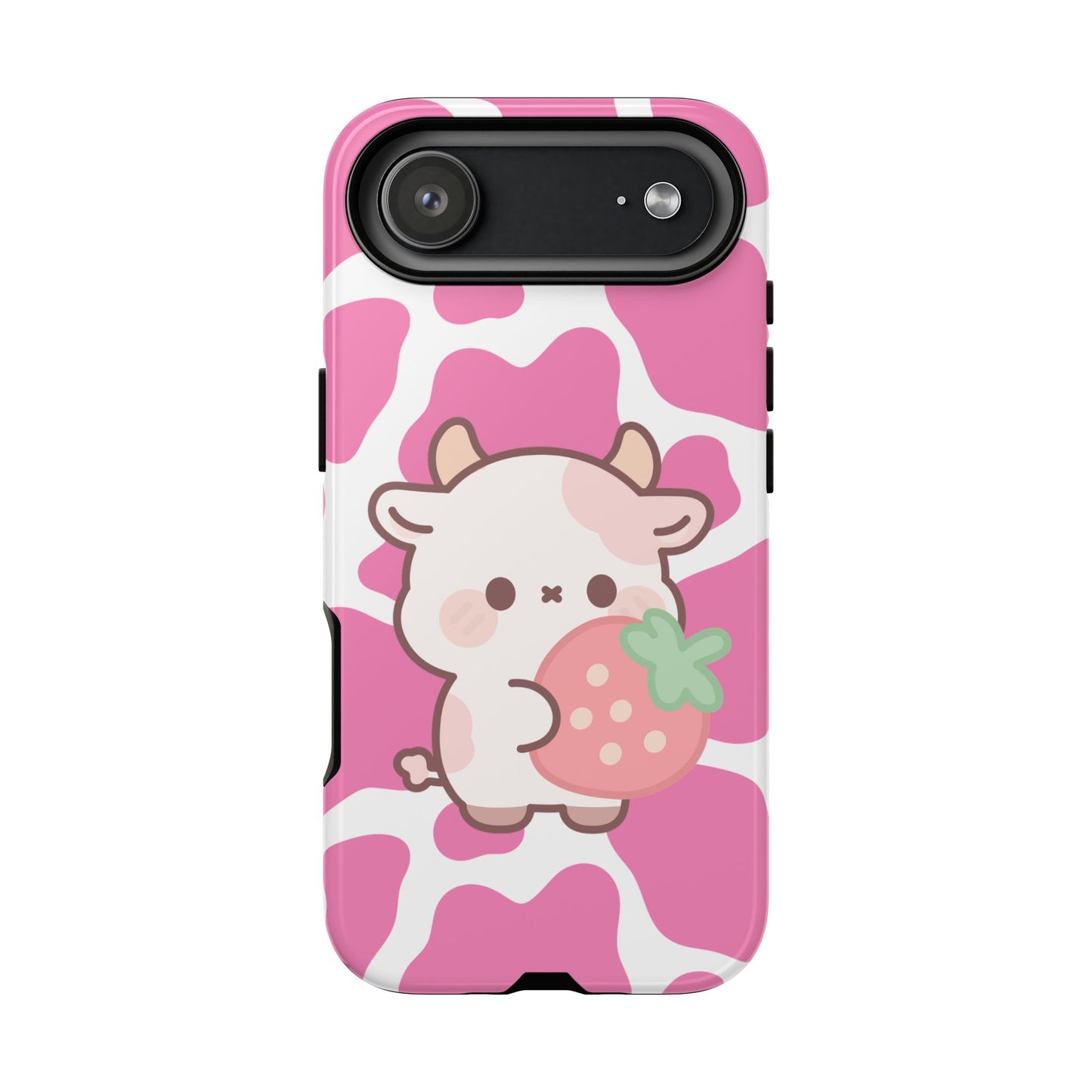 'Kawaii Pink Cow'- Samsung Case