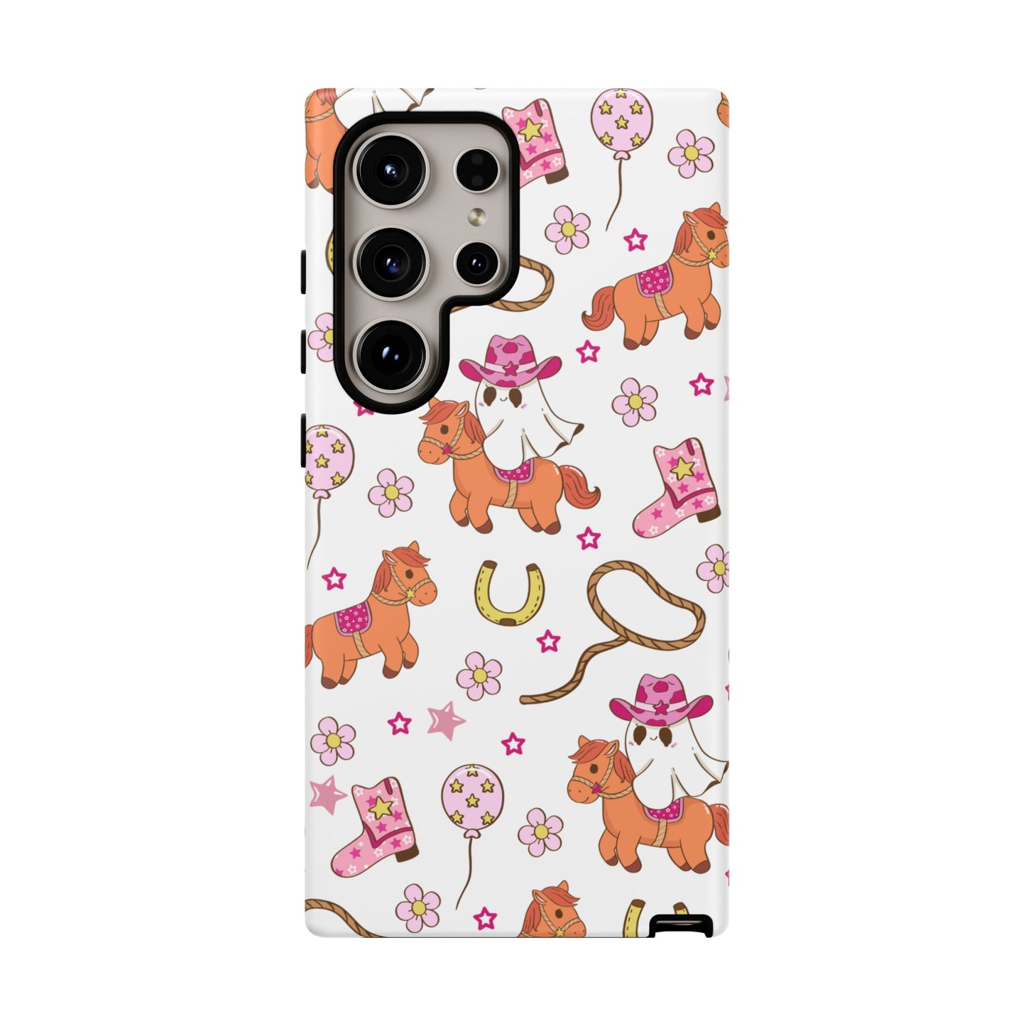 'Cowgirl Ghost Pony' -  Samsung Phone Case