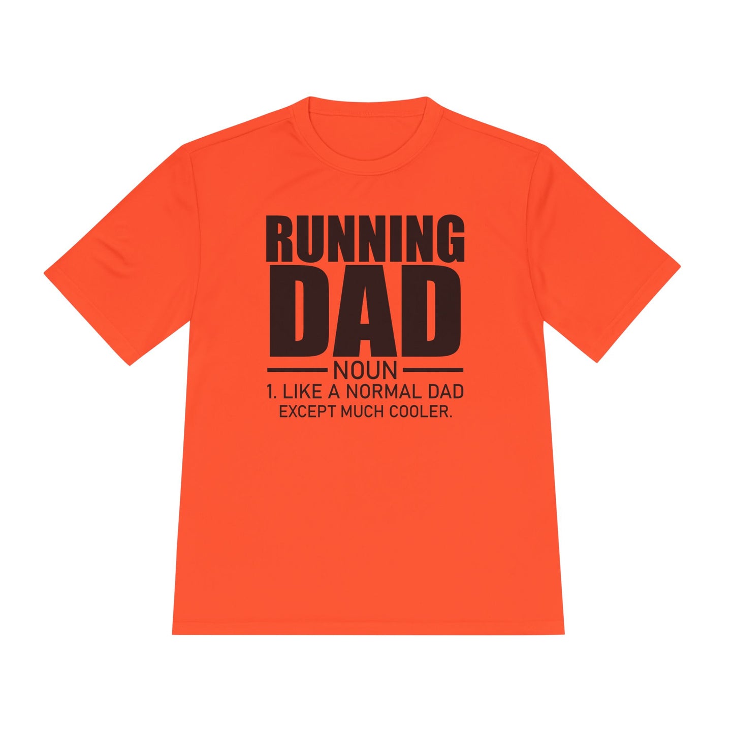 'Running Dad: Noun' - Moisture Wicking Tee