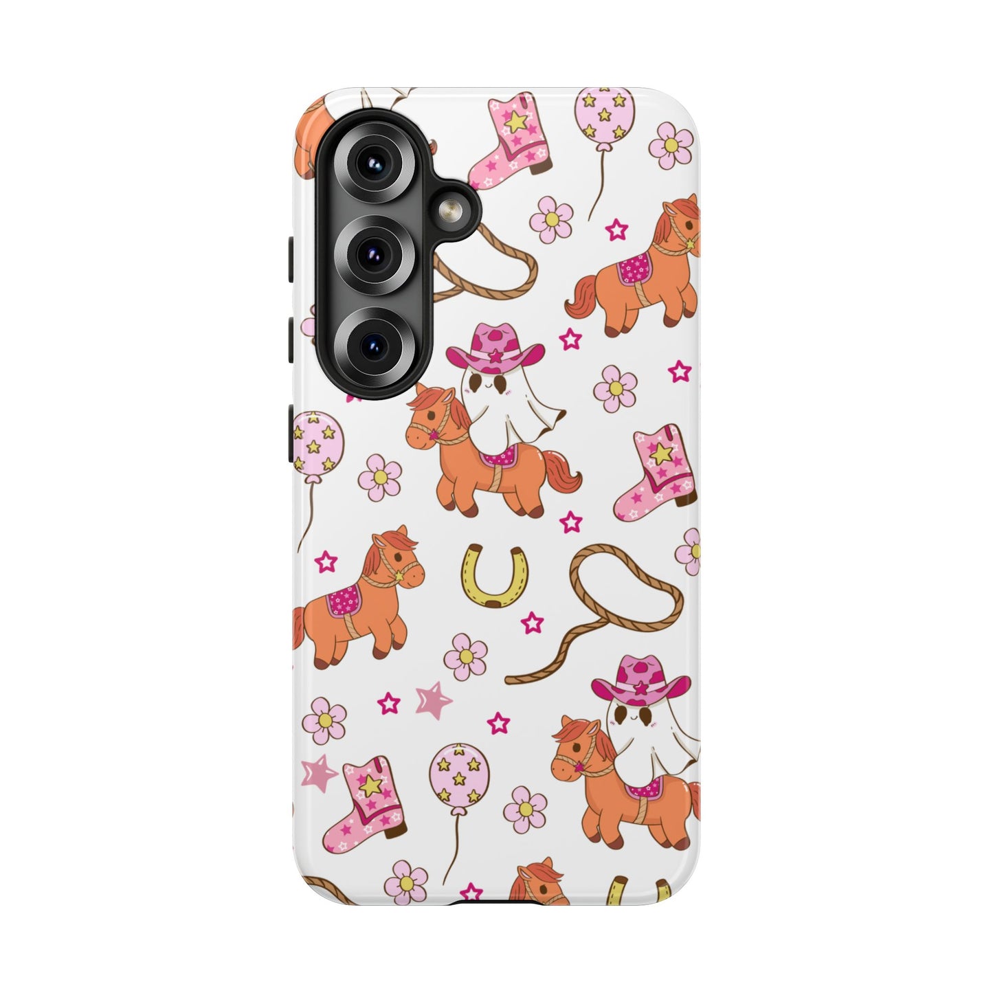 'Cowgirl Ghost Pony' -  Samsung Phone Case