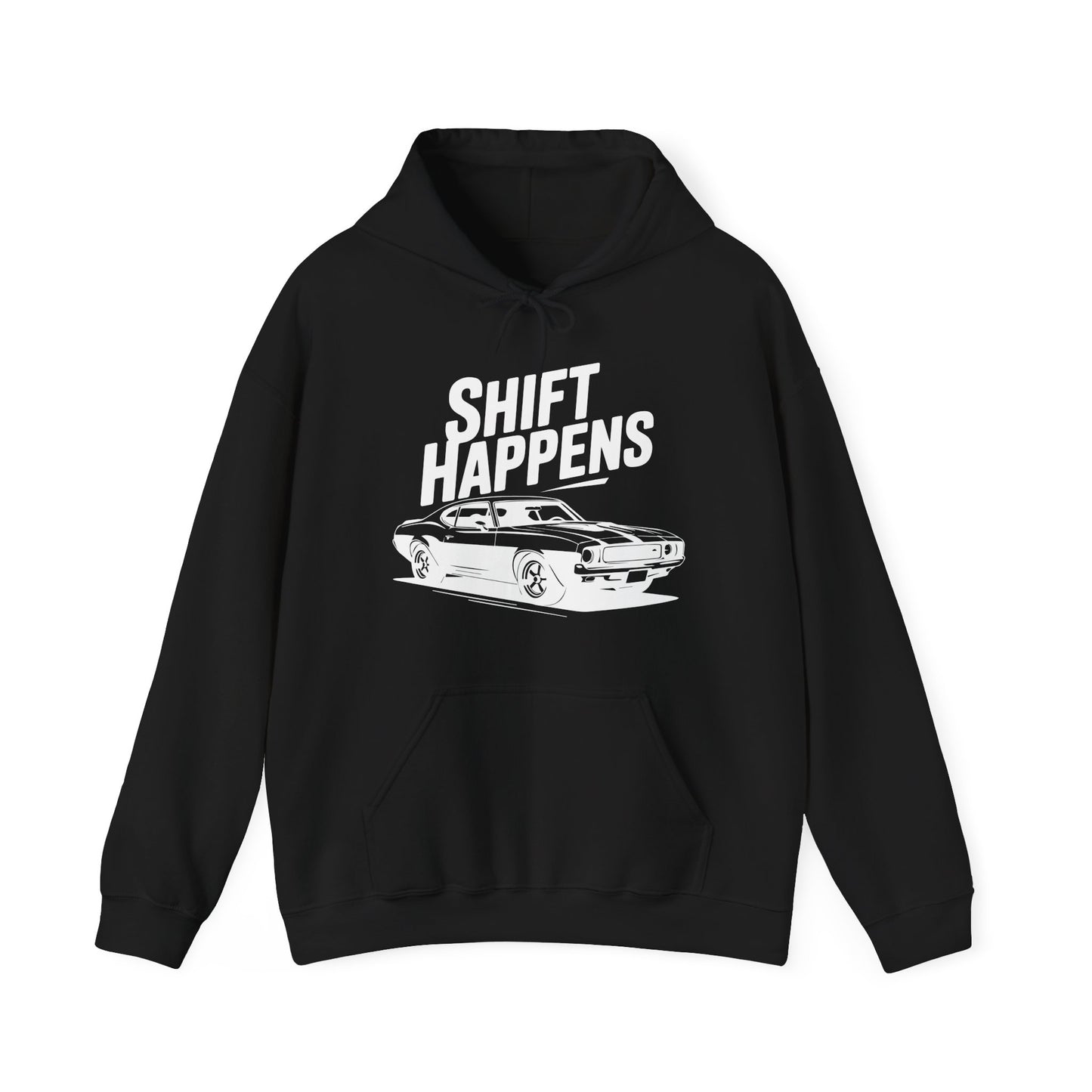 'Shift Happens' - Muscle Car Hoodie