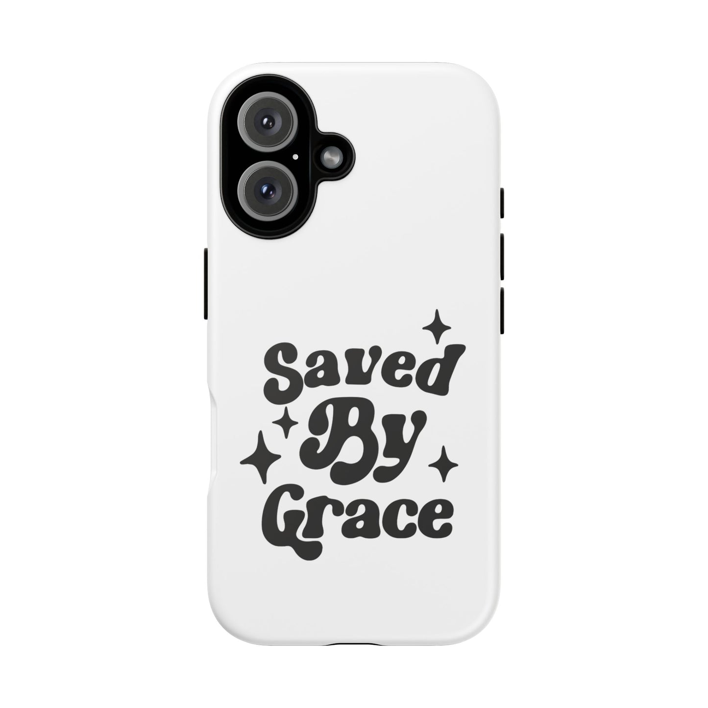 'Saved By Grace' - iPhone Case
