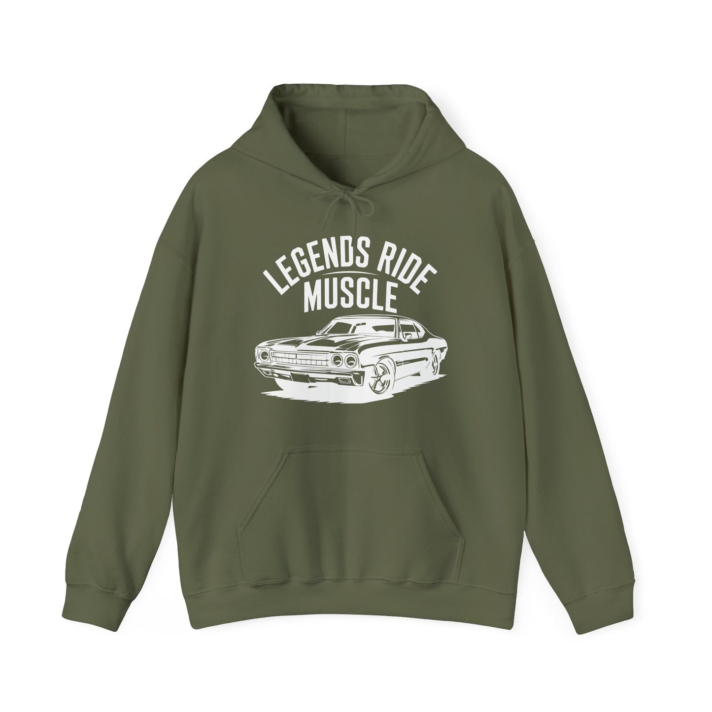 'Legends Ride Muscle' - Muscle Car Hoodie