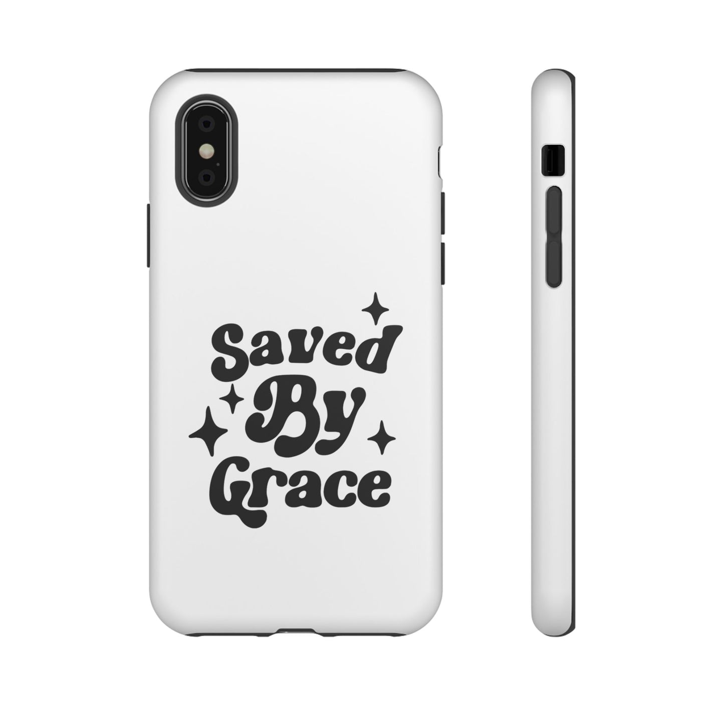 'Saved By Grace' - iPhone Case