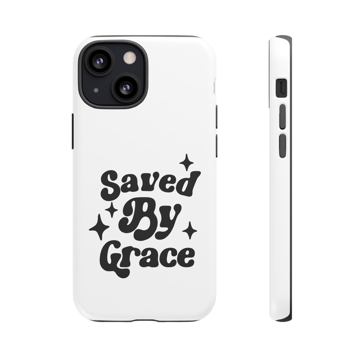 'Saved By Grace' - iPhone Case