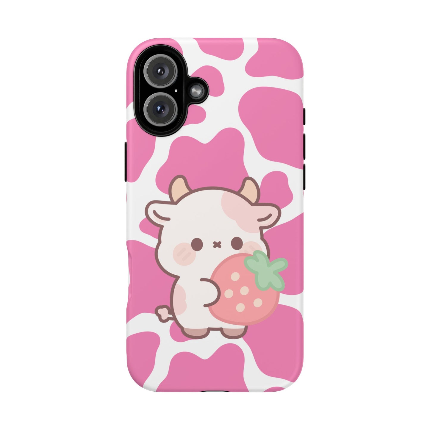 'Kawaii Pink Cow'- Samsung Case