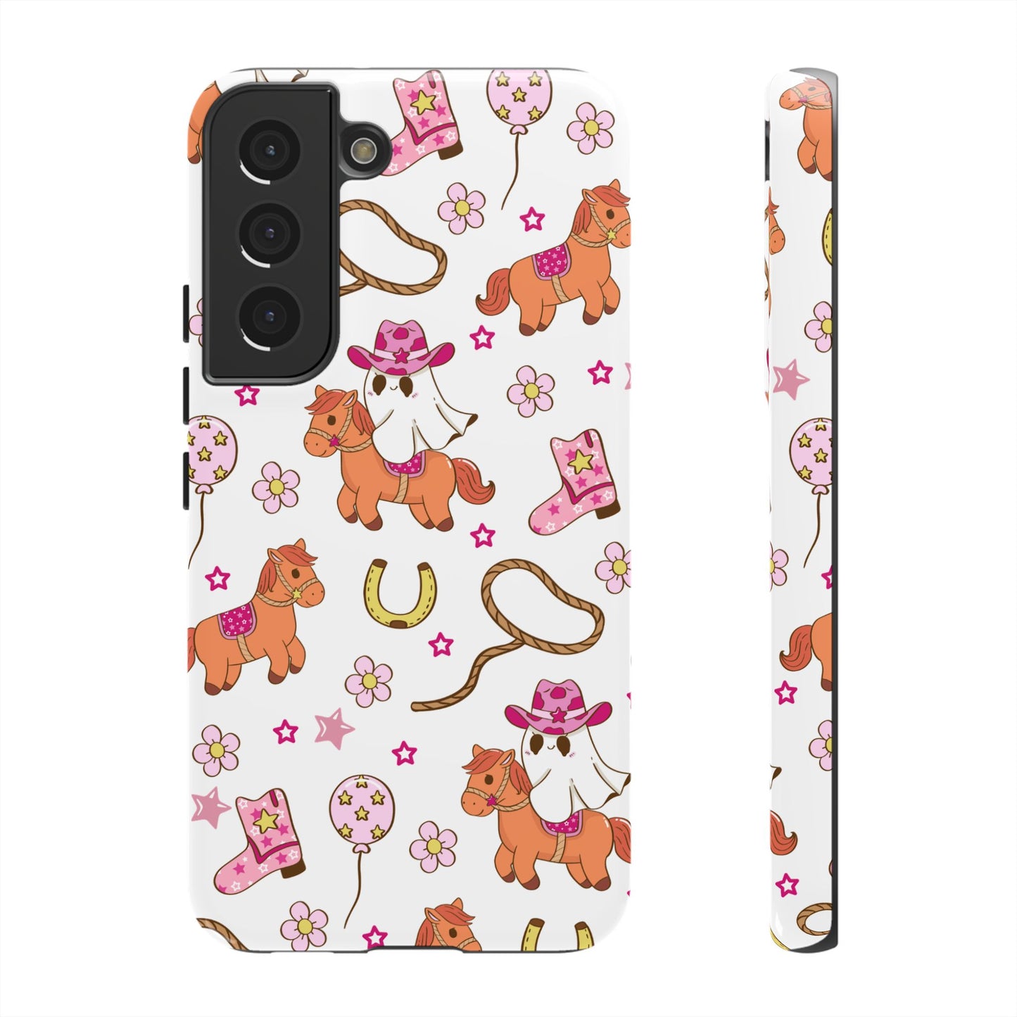 'Cowgirl Ghost Pony' -  Samsung Phone Case