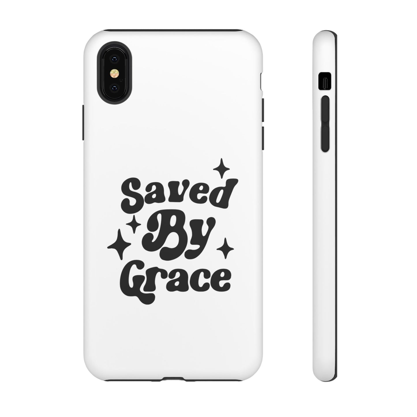'Saved By Grace' - iPhone Case