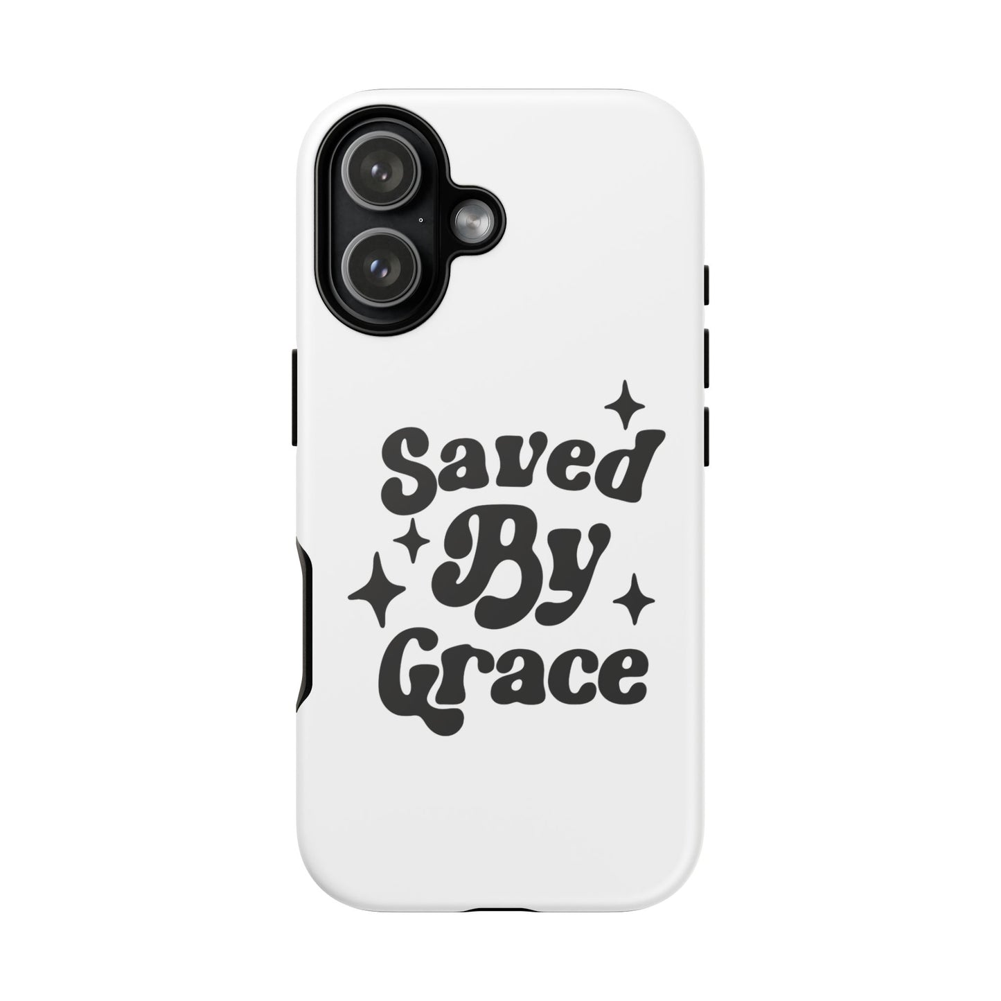'Saved By Grace' - iPhone Case