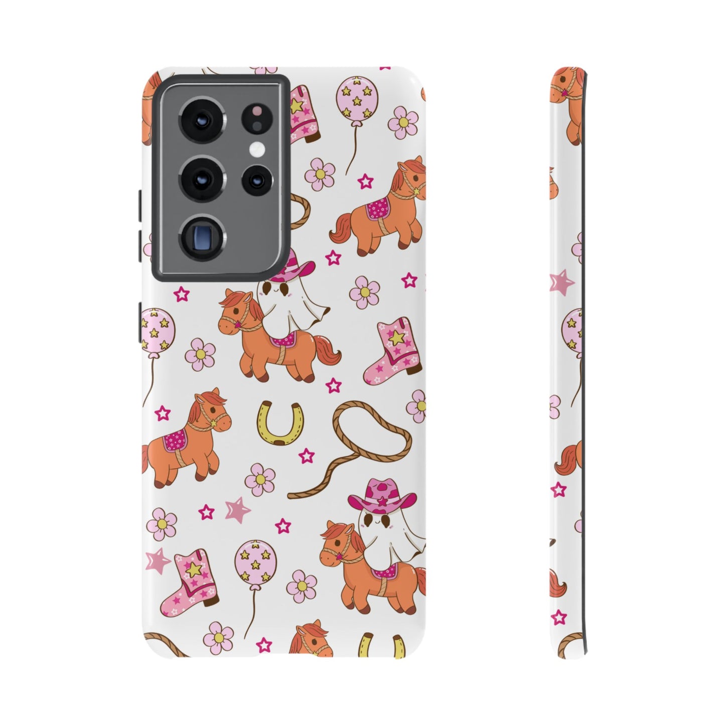 'Cowgirl Ghost Pony' -  Samsung Phone Case