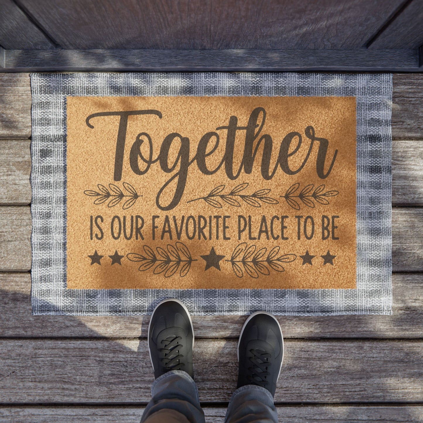 'Together Is Our Favorite Place To Be' - Doormat