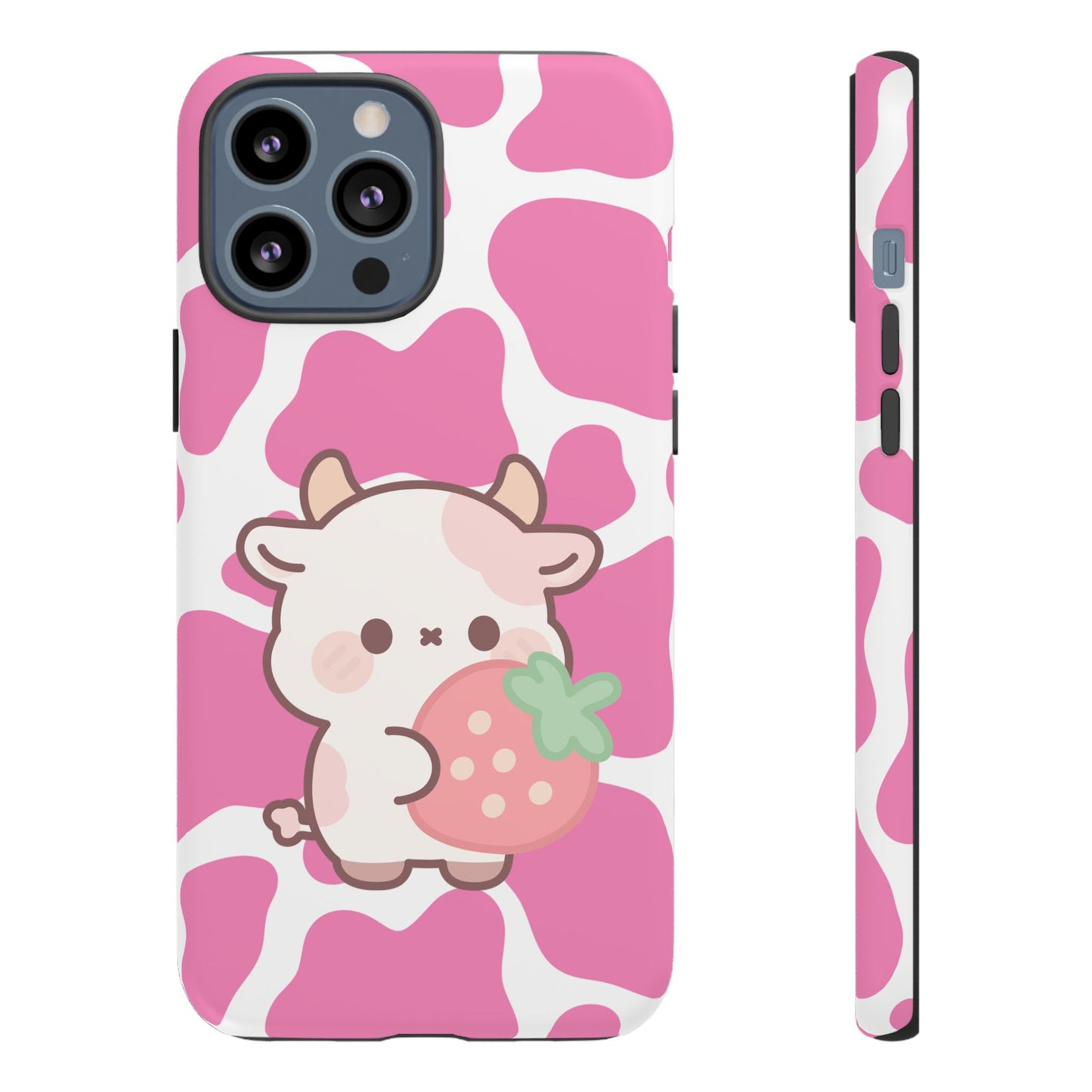'Kawaii Pink Cow'- Samsung Case