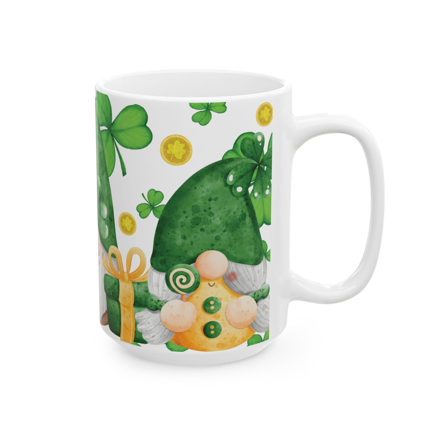 'St. Patrick’s Gnome' - Ceramic Mug