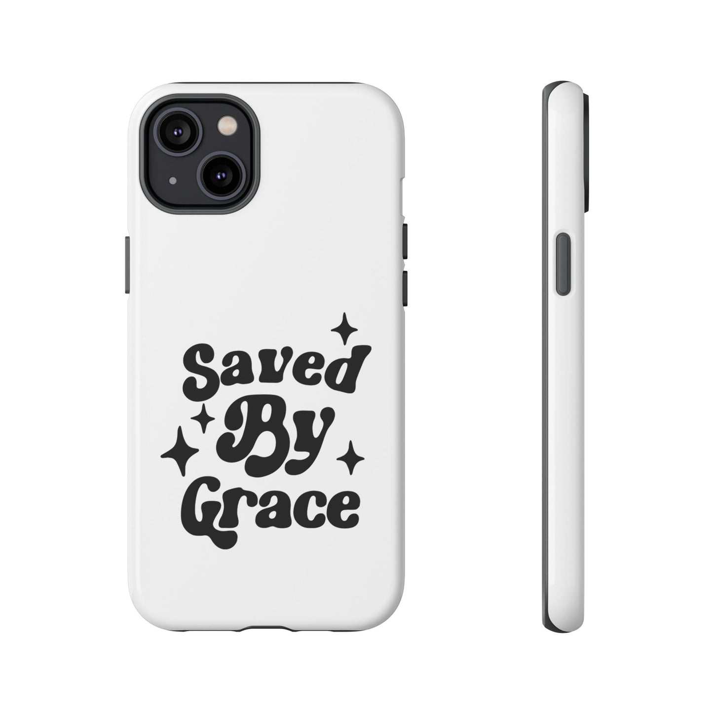 'Saved By Grace' - iPhone Case