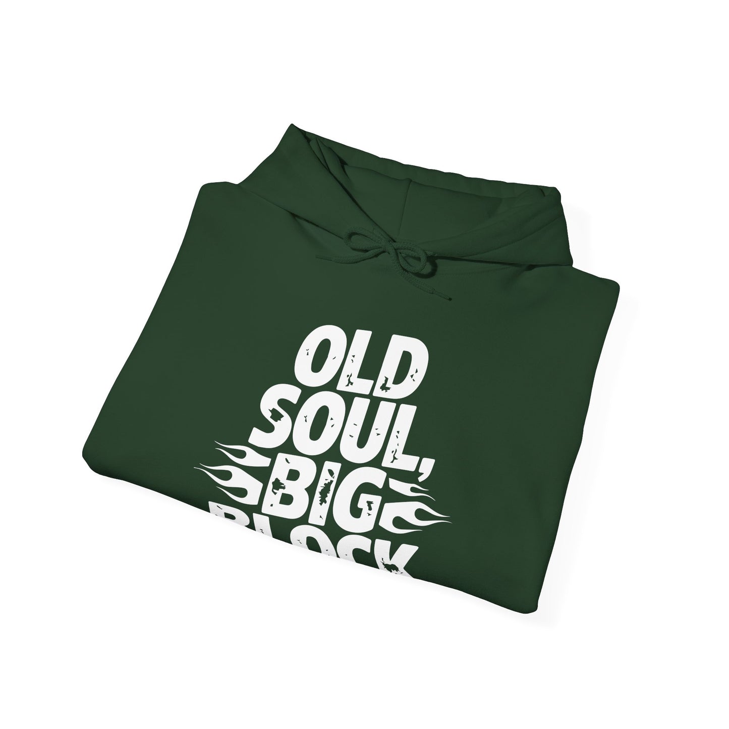 'Old Soul Big Block' - Muscle Car Hoodie