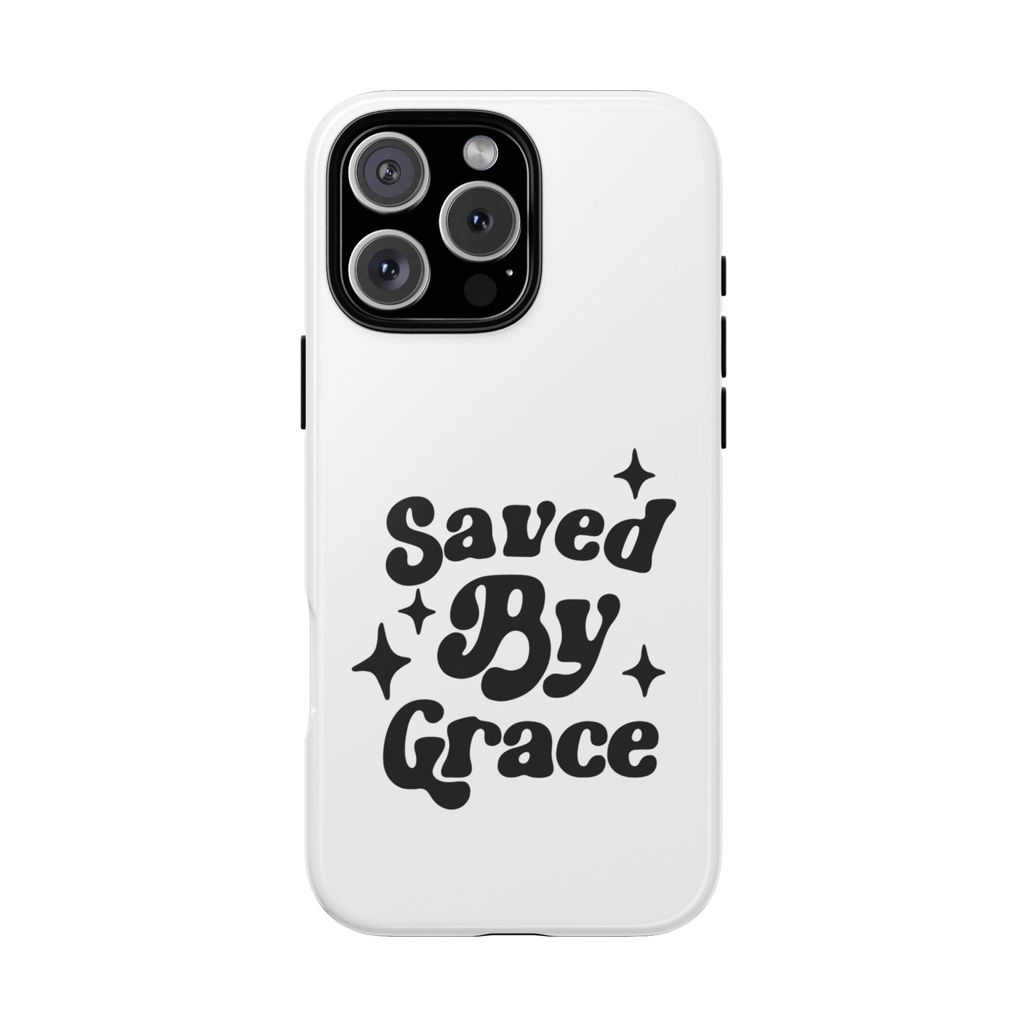 'Saved By Grace' - iPhone Case