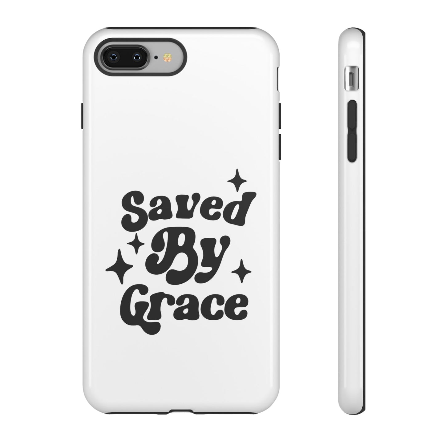 'Saved By Grace' - iPhone Case