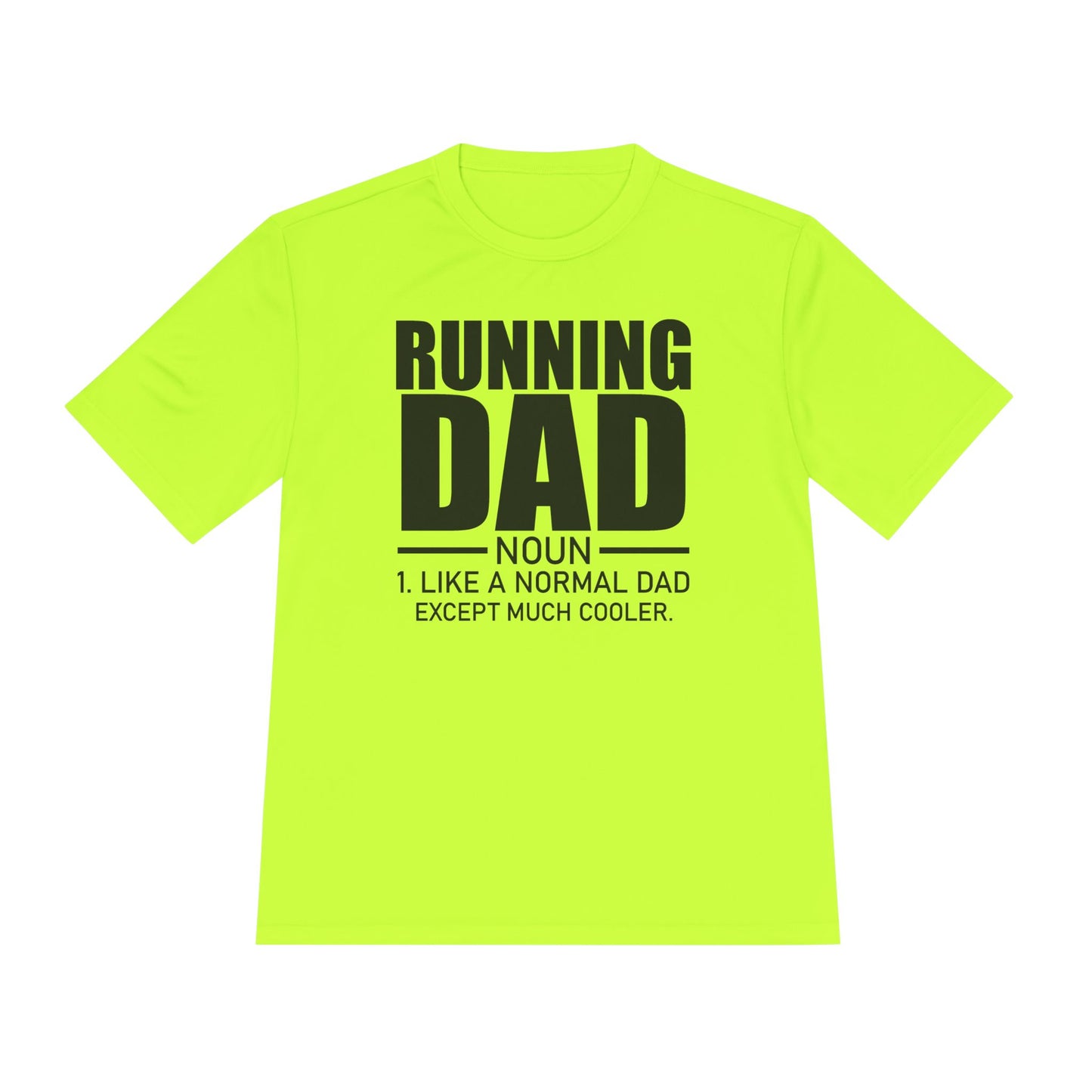 'Running Dad: Noun' - Moisture Wicking Tee