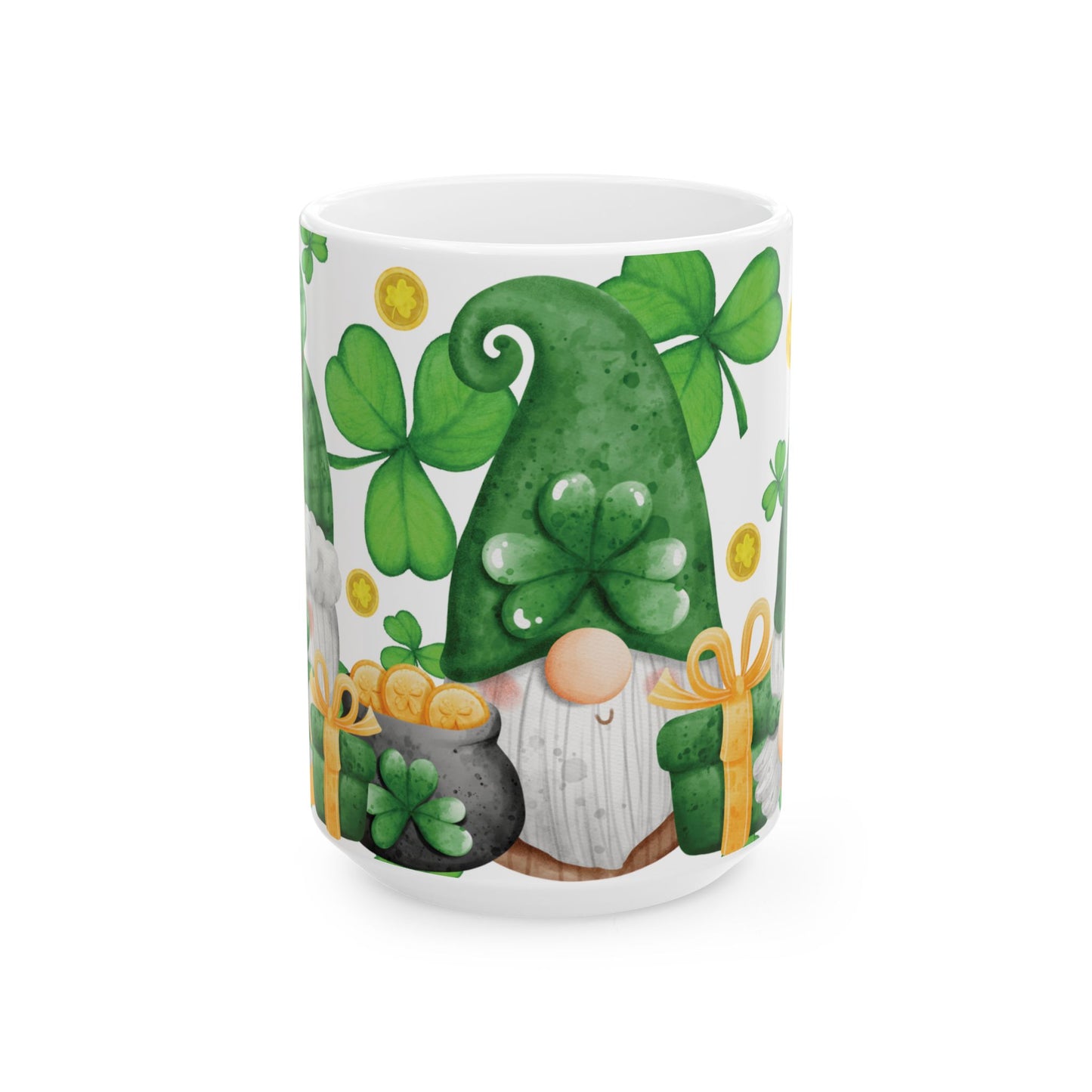 'St. Patrick’s Gnome' - Ceramic Mug