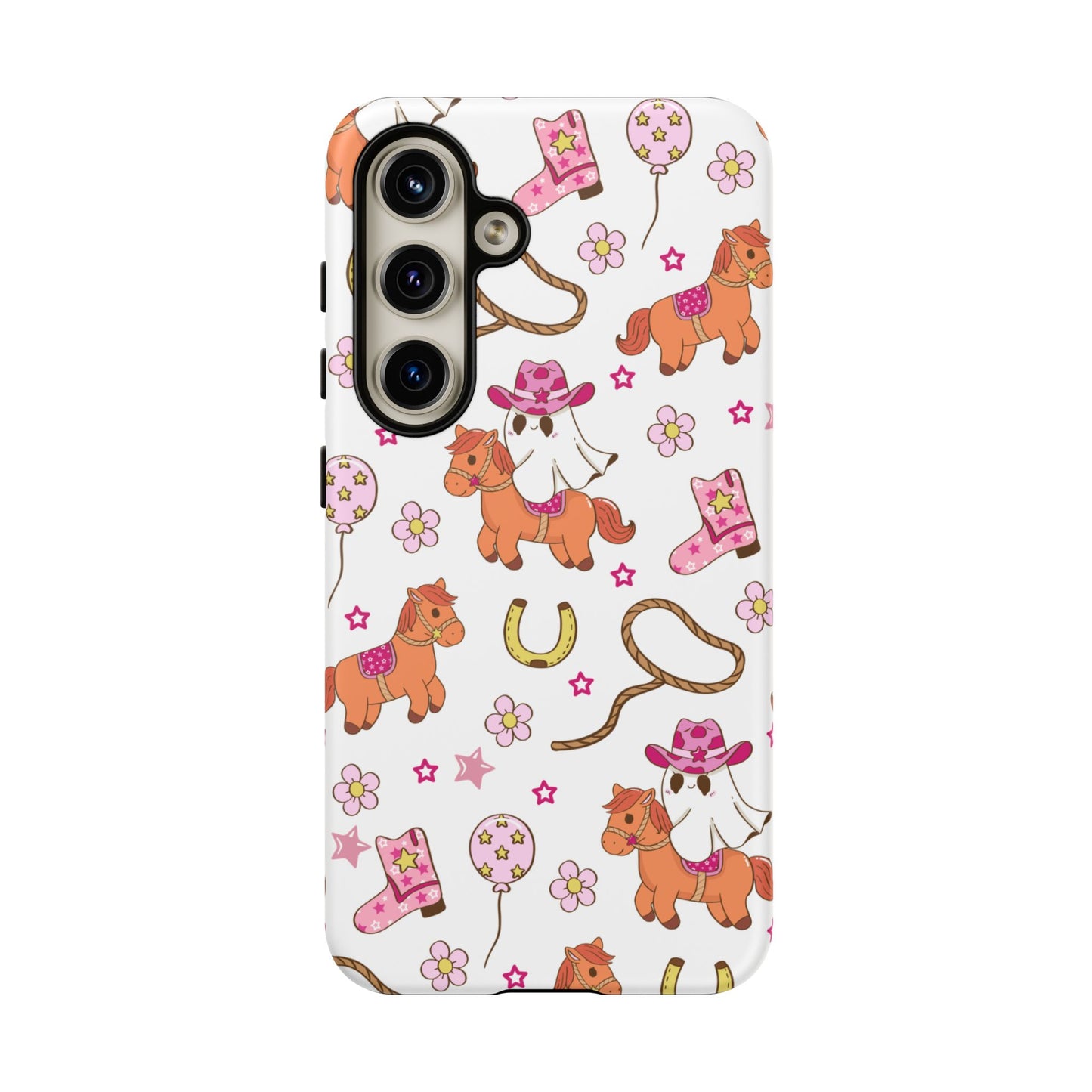 'Cowgirl Ghost Pony' -  Samsung Phone Case