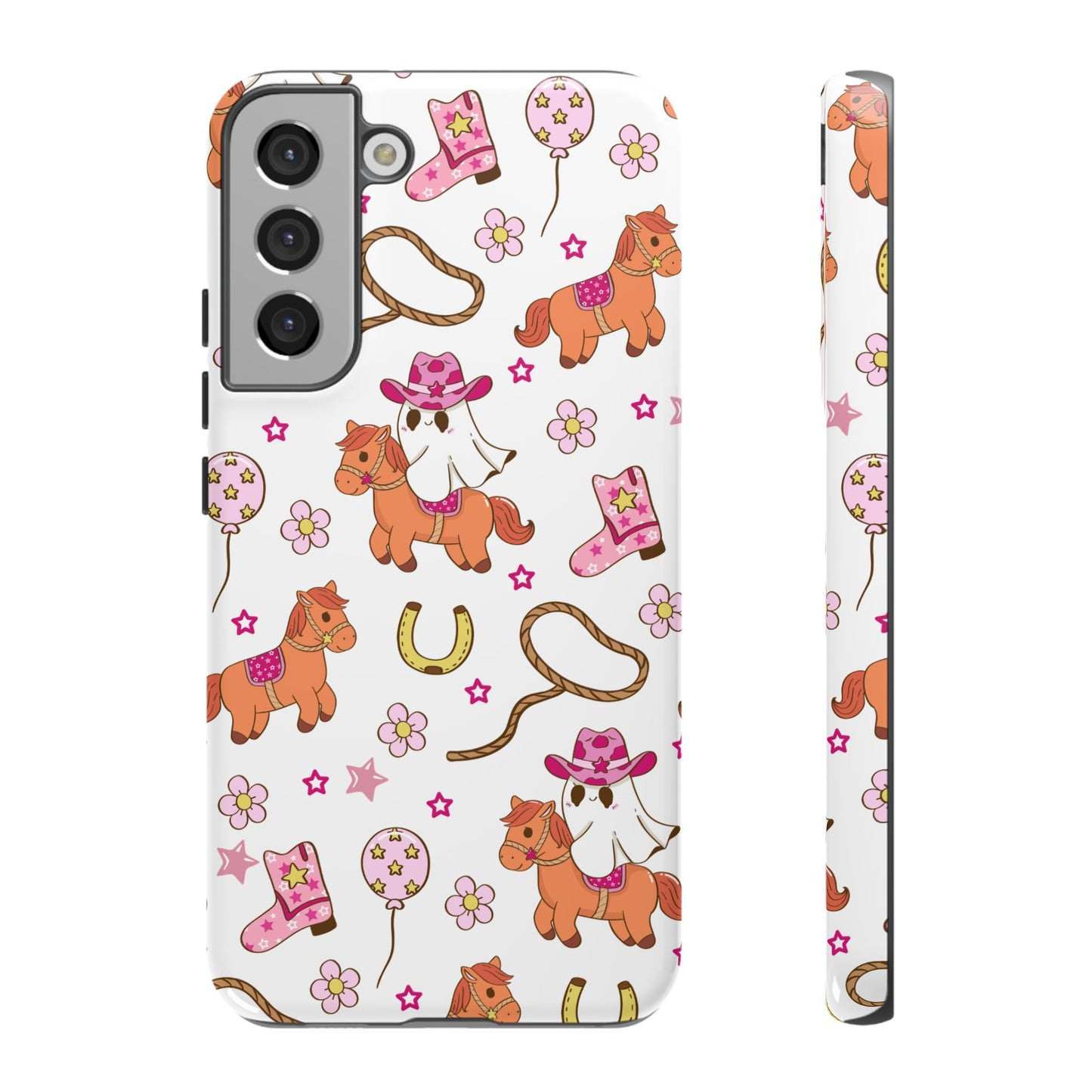 'Cowgirl Ghost Pony' -  Samsung Phone Case