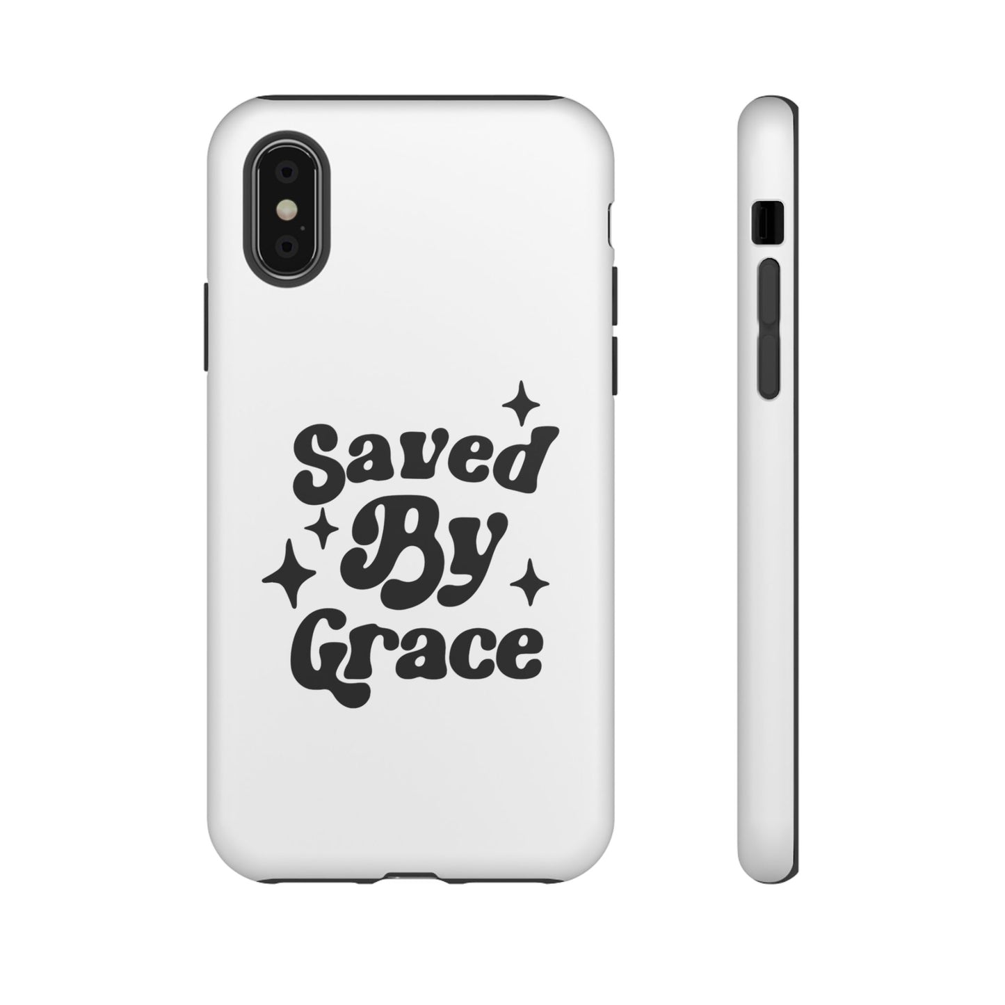 'Saved By Grace' - iPhone Case