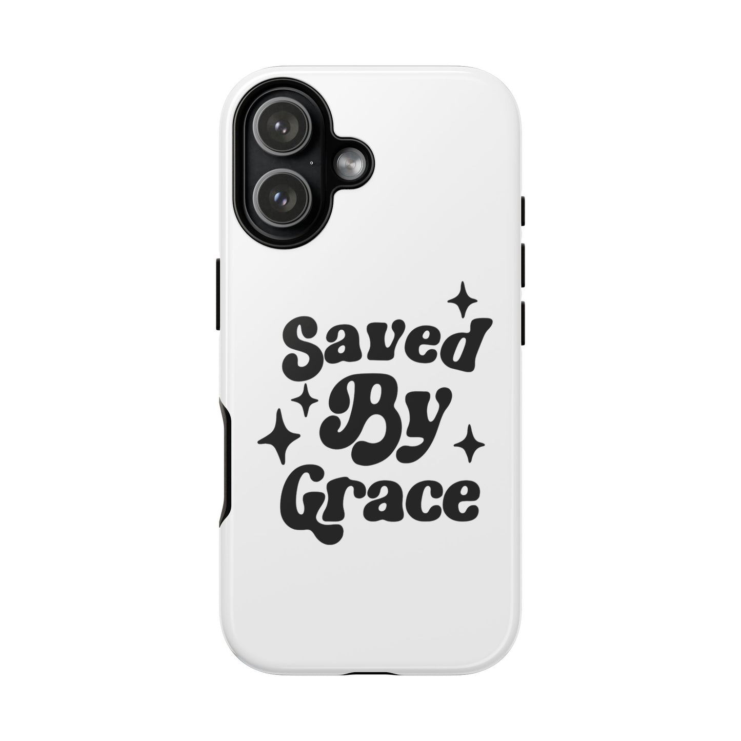 'Saved By Grace' - iPhone Case