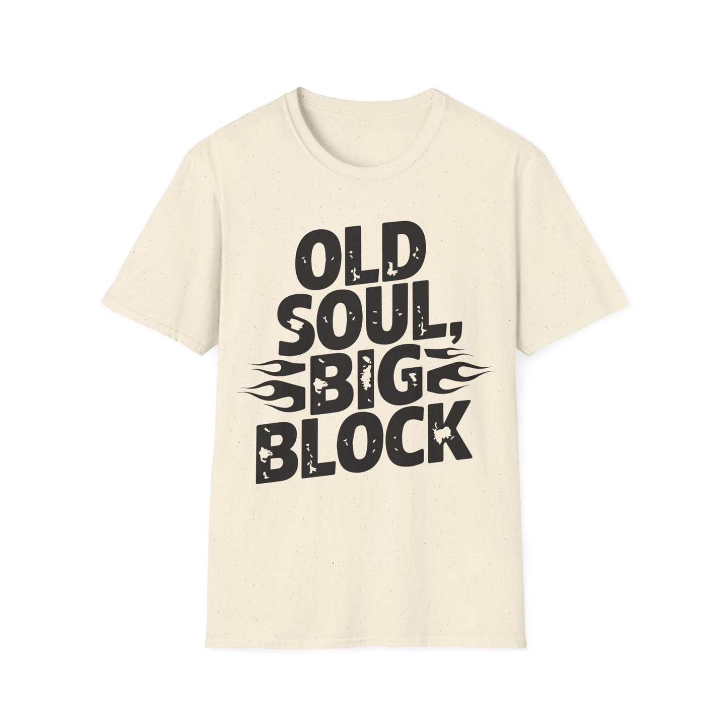 'Old Soul Big Block' - Muscle Car T-shirt