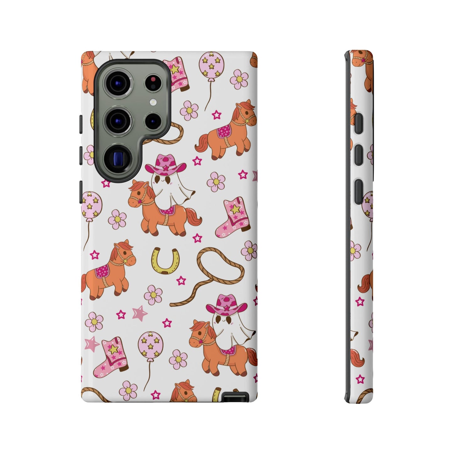 'Cowgirl Ghost Pony' -  Samsung Phone Case