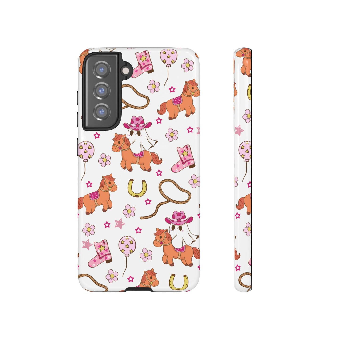 'Cowgirl Ghost Pony' -  Samsung Phone Case